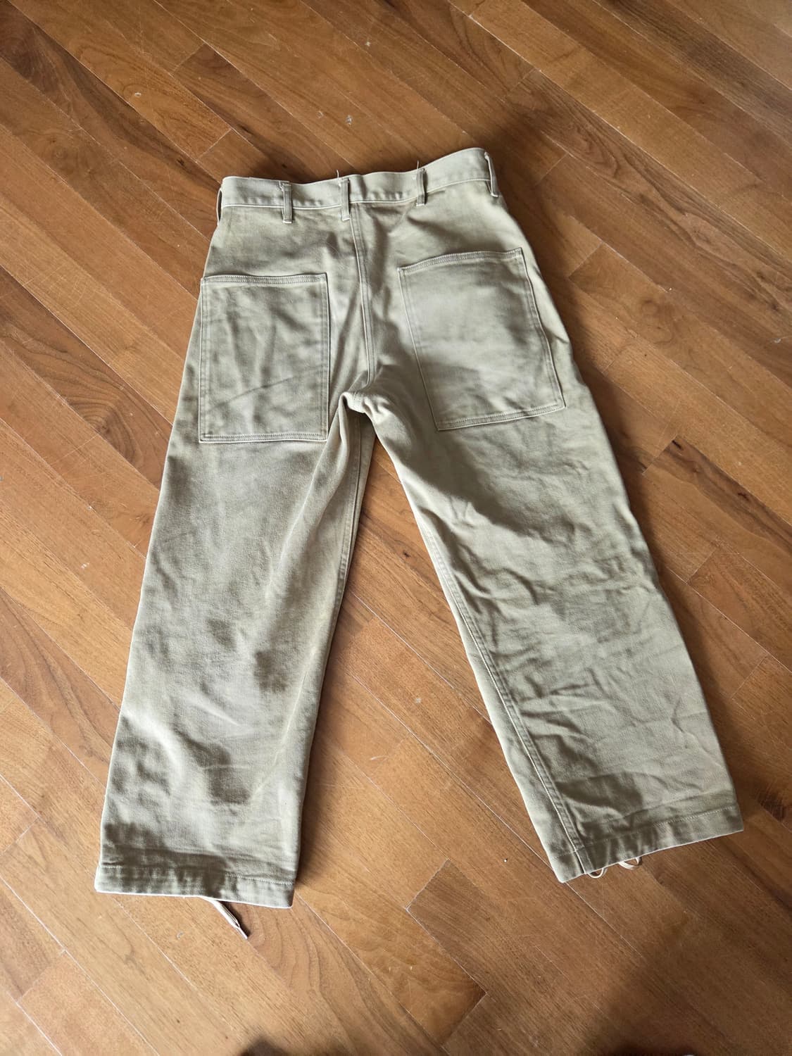 TUKI 0097 베이지 빈티지 팬츠  상품이미지2