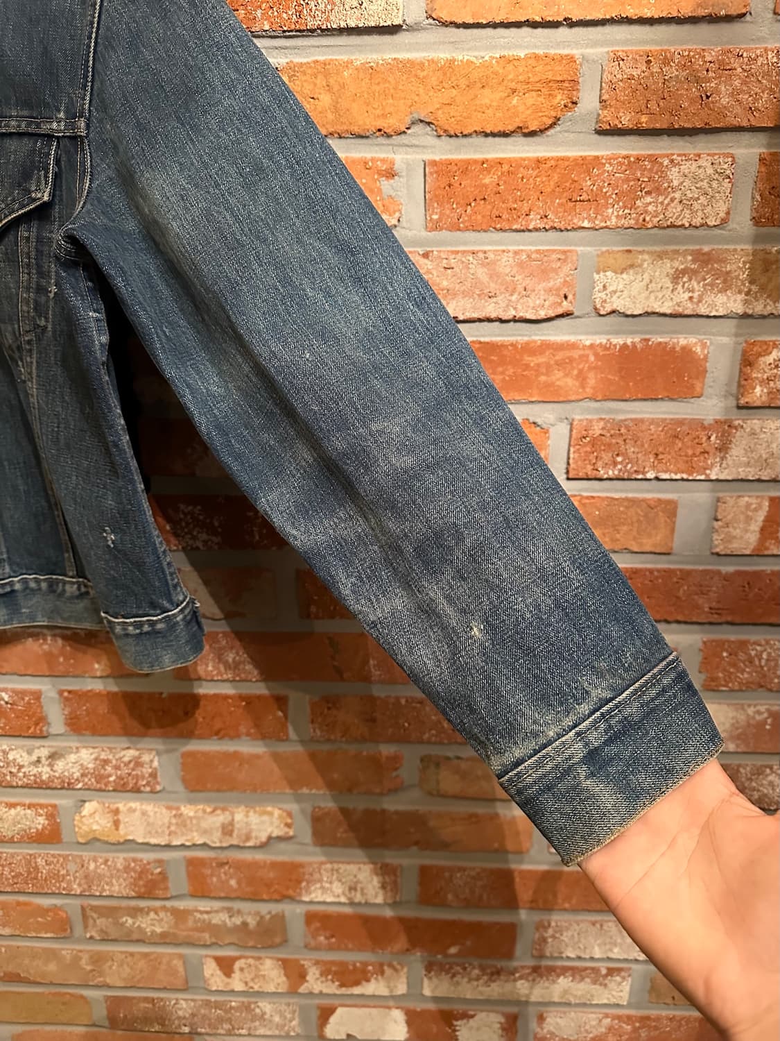 70s USA 빈티지 리바이스 70505 3세대 데님 트러커 자켓 상품이미지5