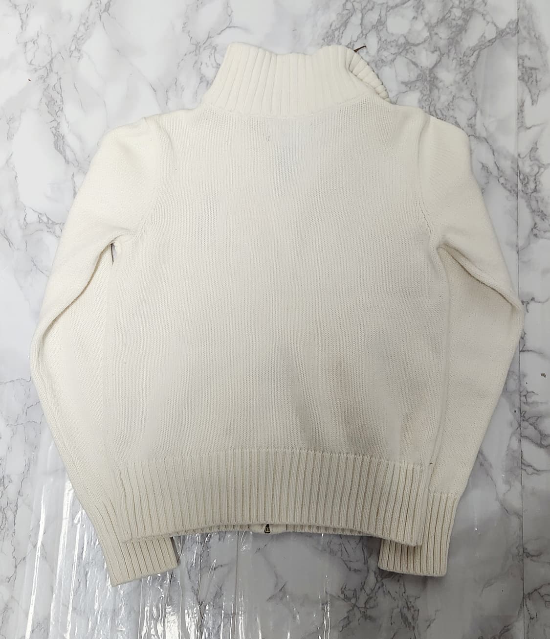 폴로 랄프로린 빅포니 딸기우유 니트 집업 자켓 상품이미지4