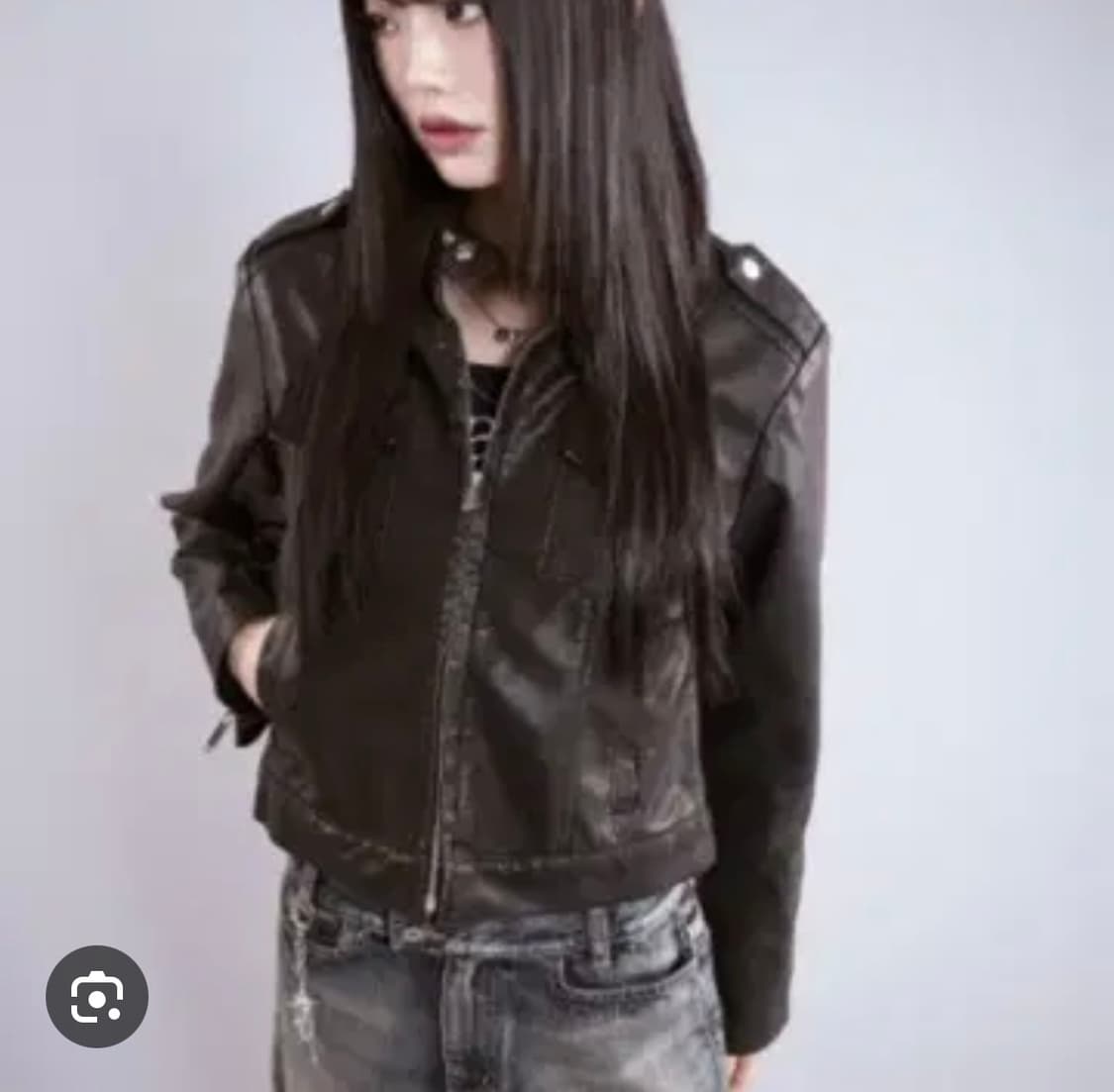 애즈온 레더자켓 팔아요 상품이미지3