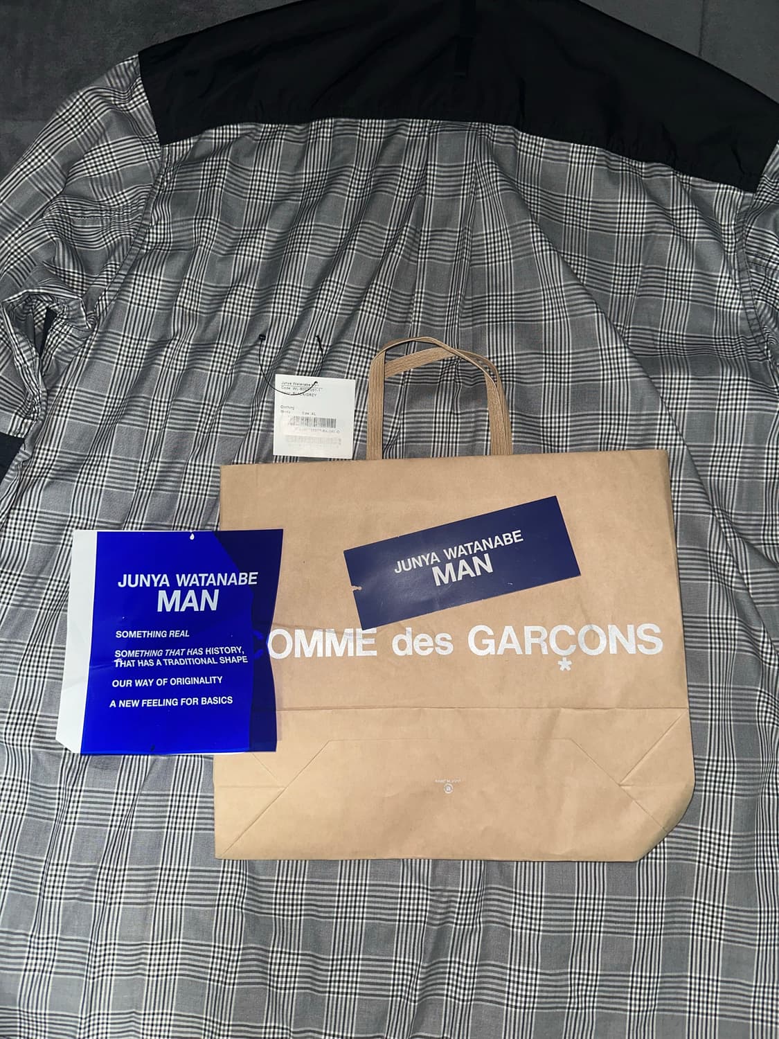 준야 와타나베 나일론 코튼 셔츠 상품이미지4