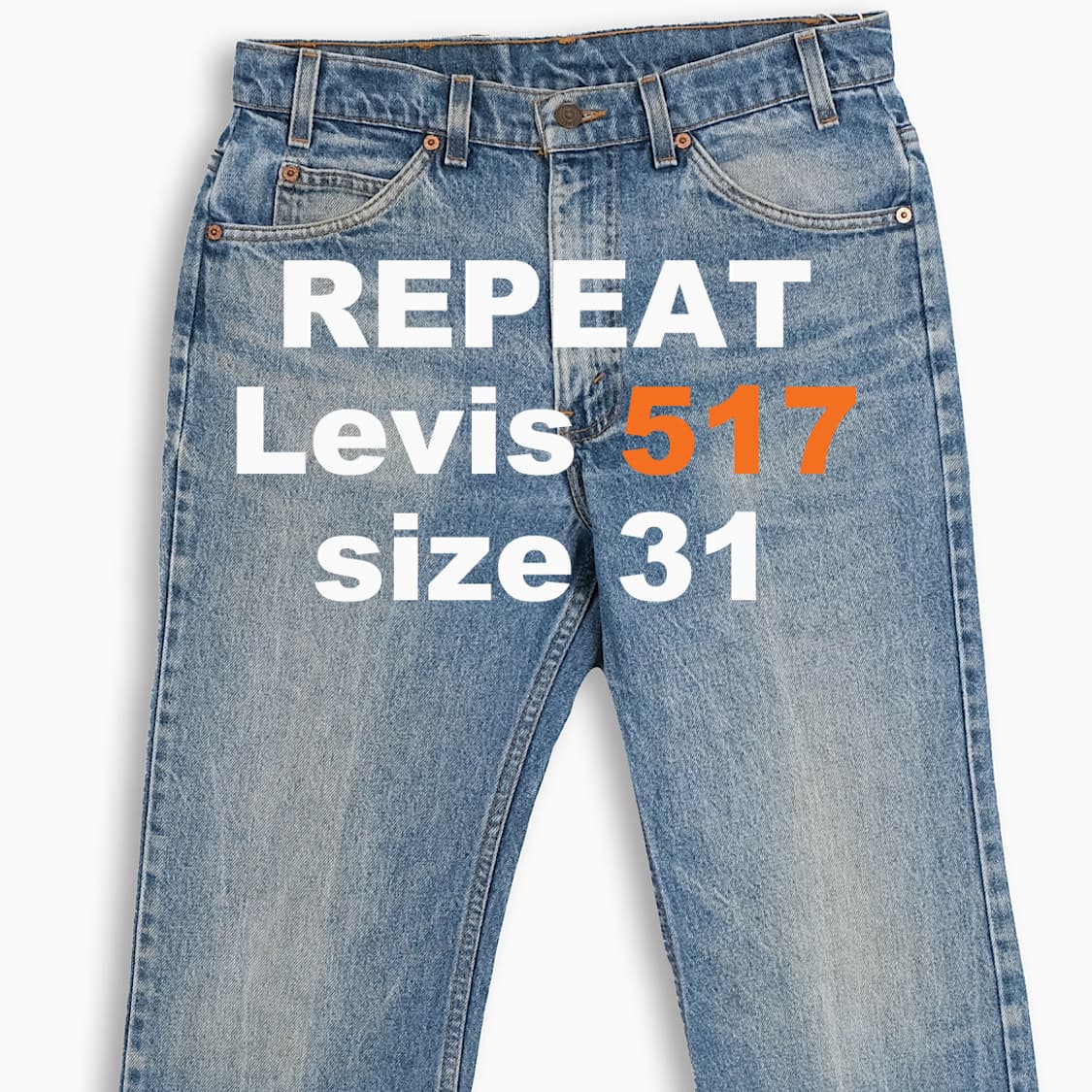 리바이스 517 오렌지탭 중청 90s USA 31인치 OR5173381 상품이미지1
