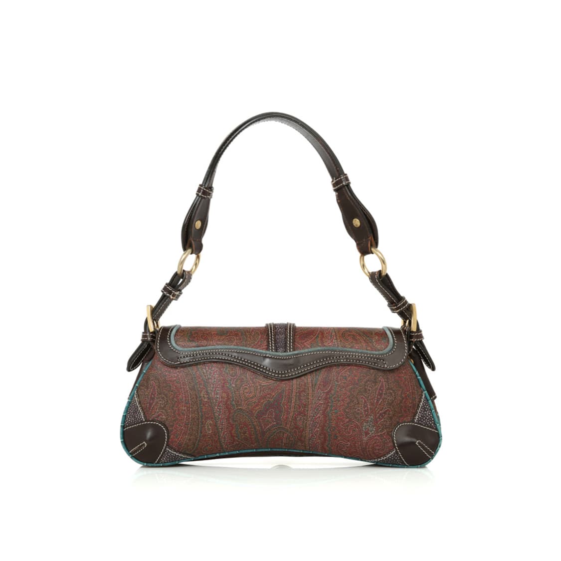 에트로 페가수스 플랩 숄더백 Y2K 페이즐리 호보백 상품이미지4
