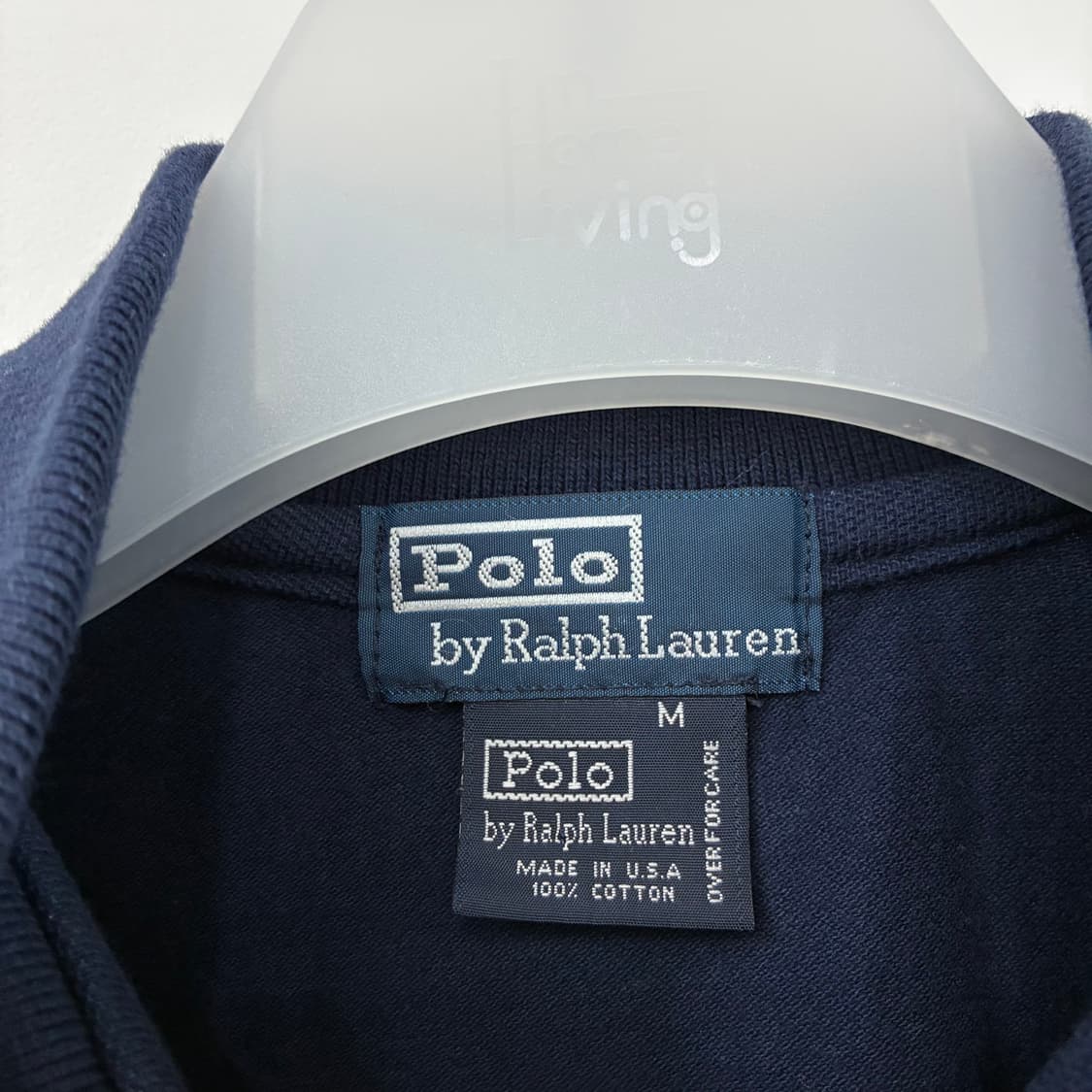 폴로 랄프로렌 빅포니 네이비 카라 반팔 티셔츠 상품이미지6