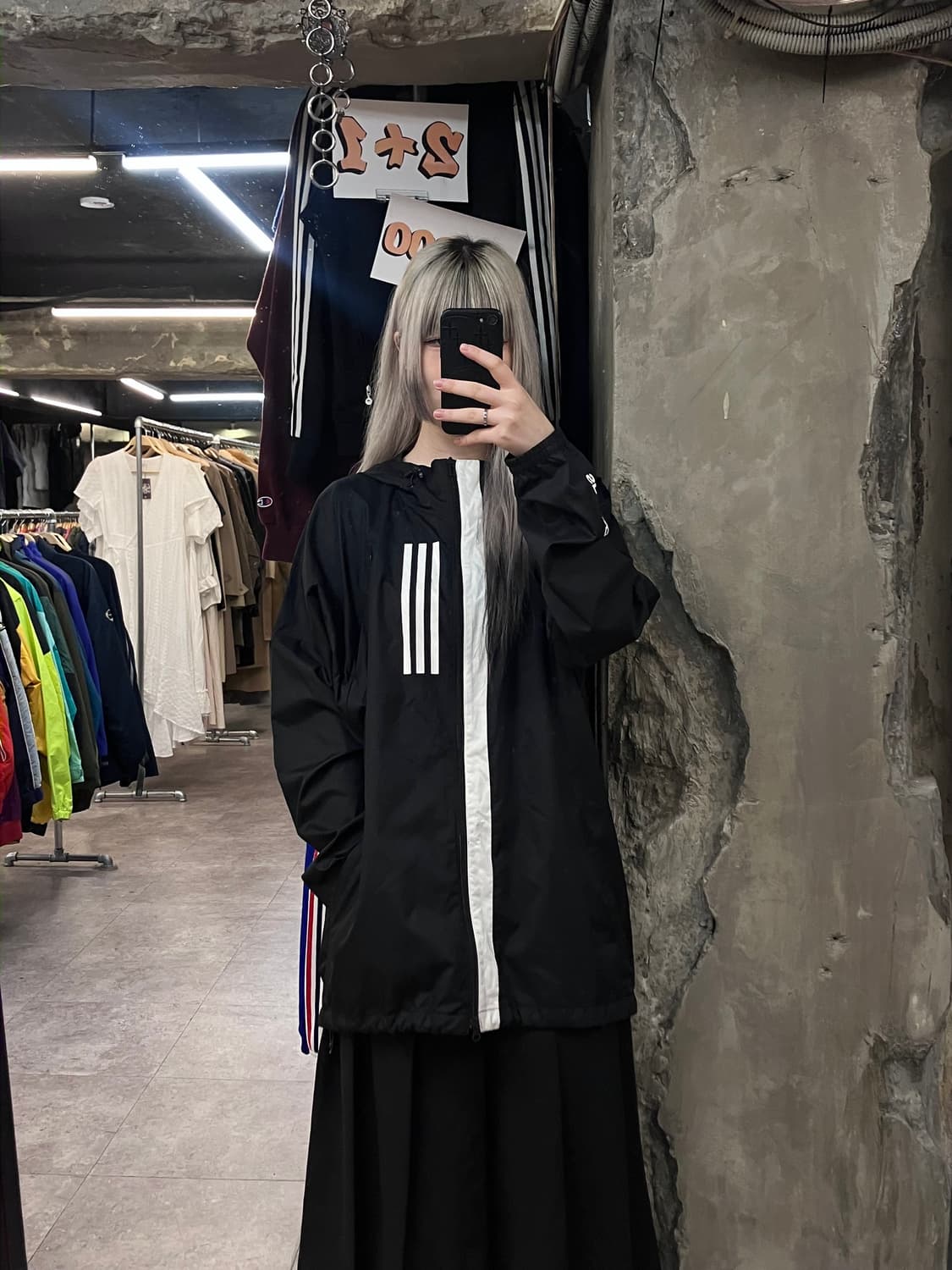 아디다스 바람막이 블랙 XL #csz3698  상품이미지2