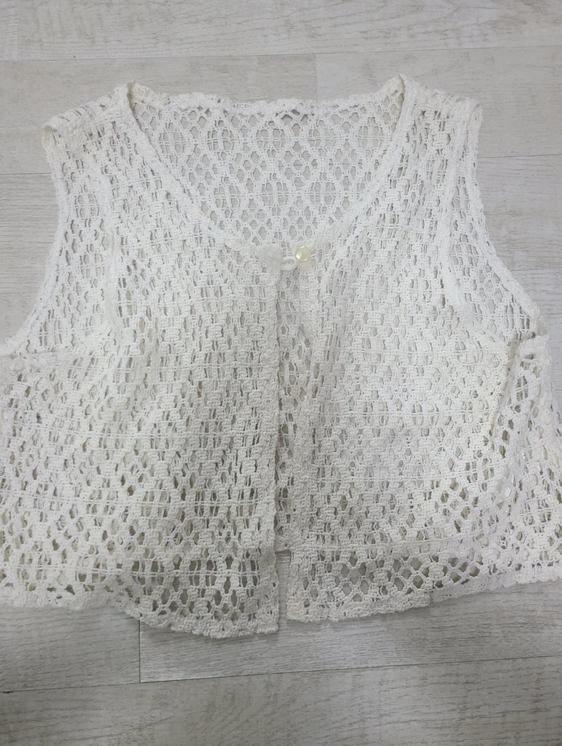 레이어드 크로쉐 베스트 상품이미지1