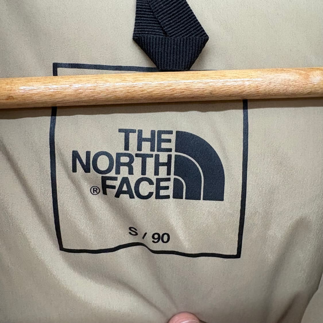 노스페이스 숏패딩 베이지 S 상품이미지4