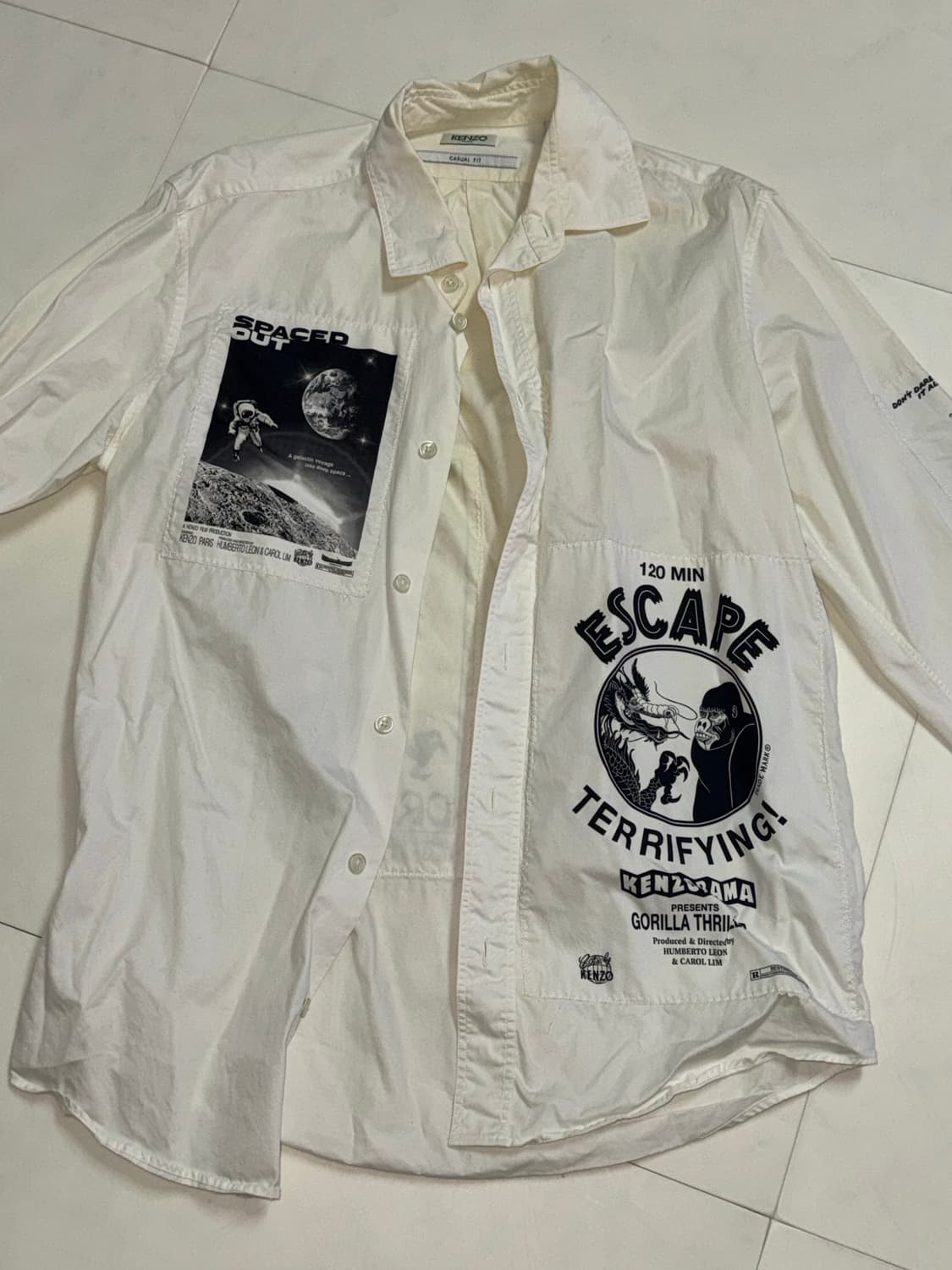 겐조 남성 셔츠 S 상품이미지1