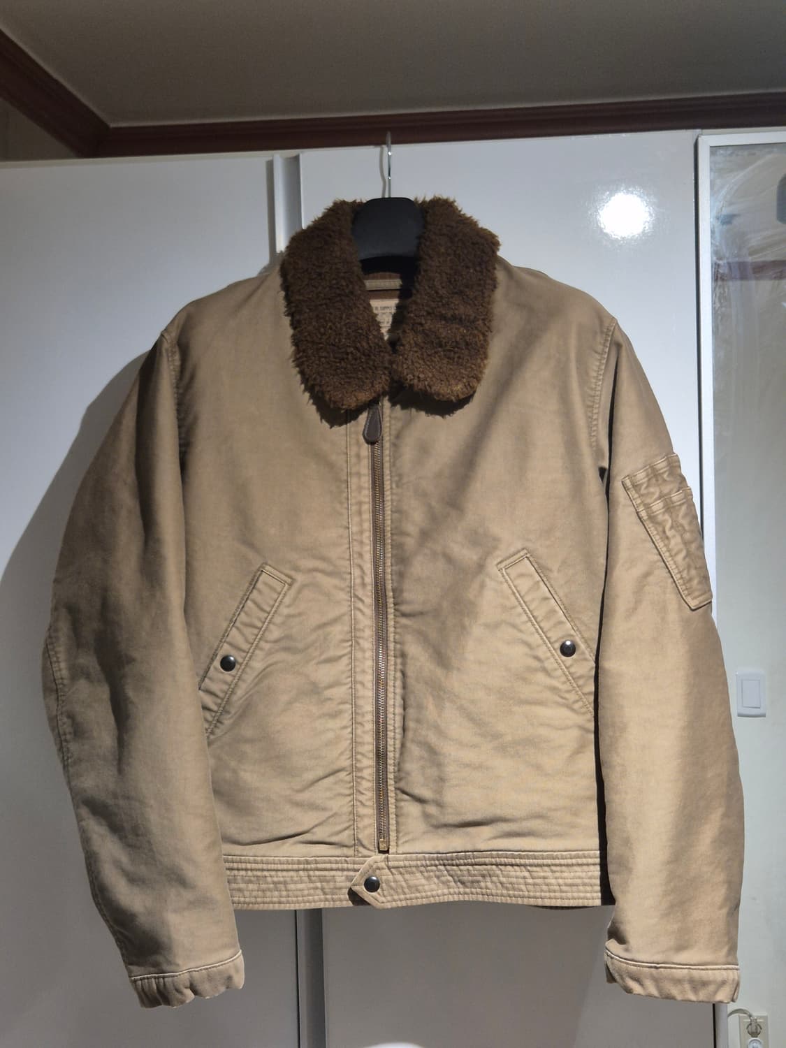 RRL 정글클로스 플라이트 자켓 L사이즈 상품이미지2