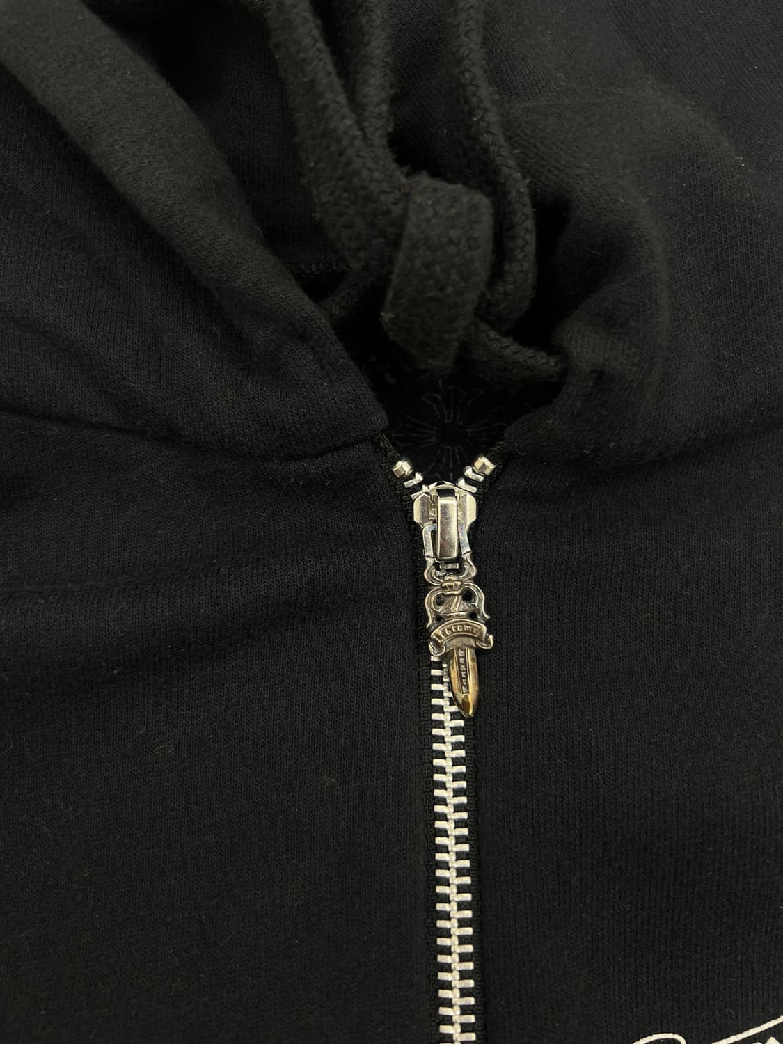 크롬하츠 스페이드 모노그램 크롭 후드집업 상품이미지5