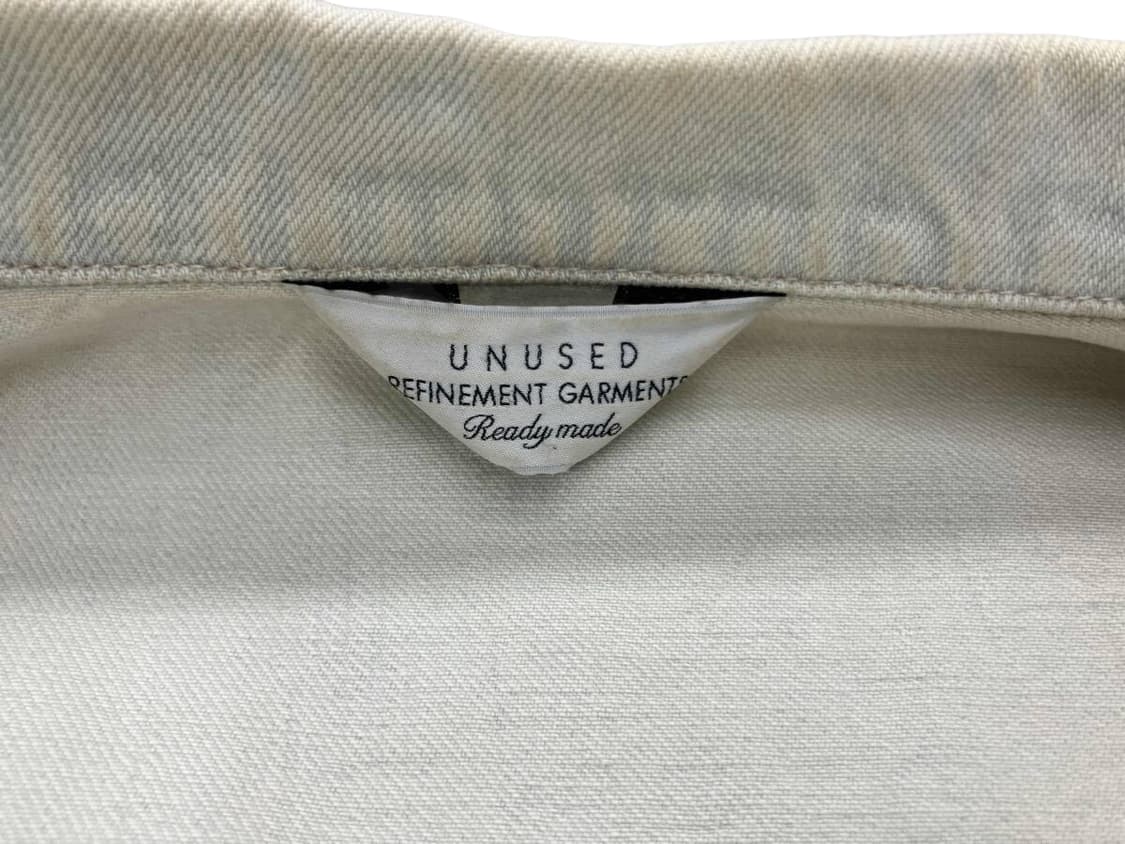 언유즈드 연청 데님 오버 자켓 상품이미지6