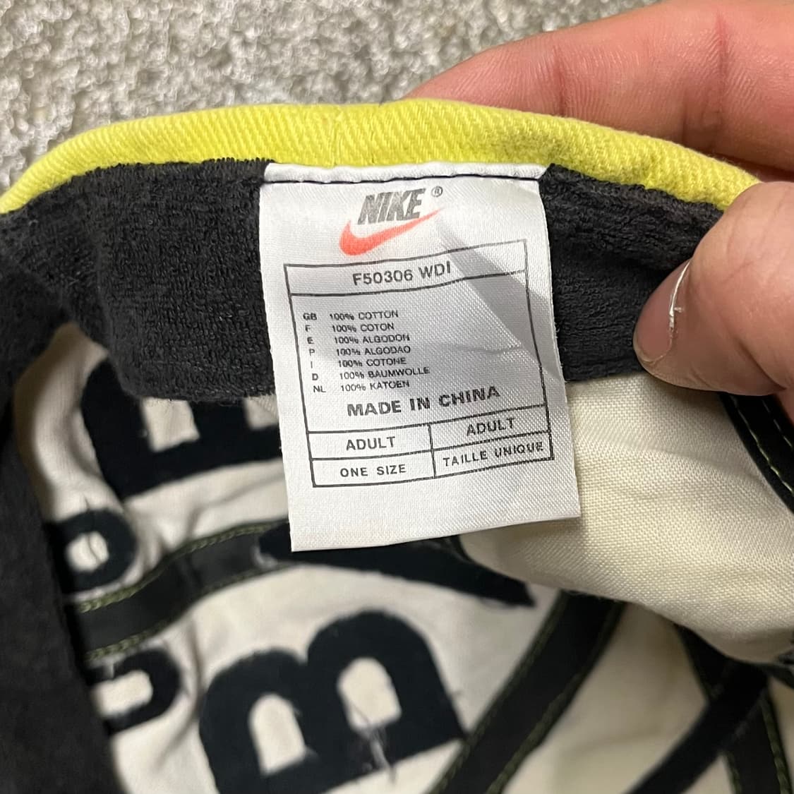 90s 나이키 도르트문트 볼캡 상품이미지7