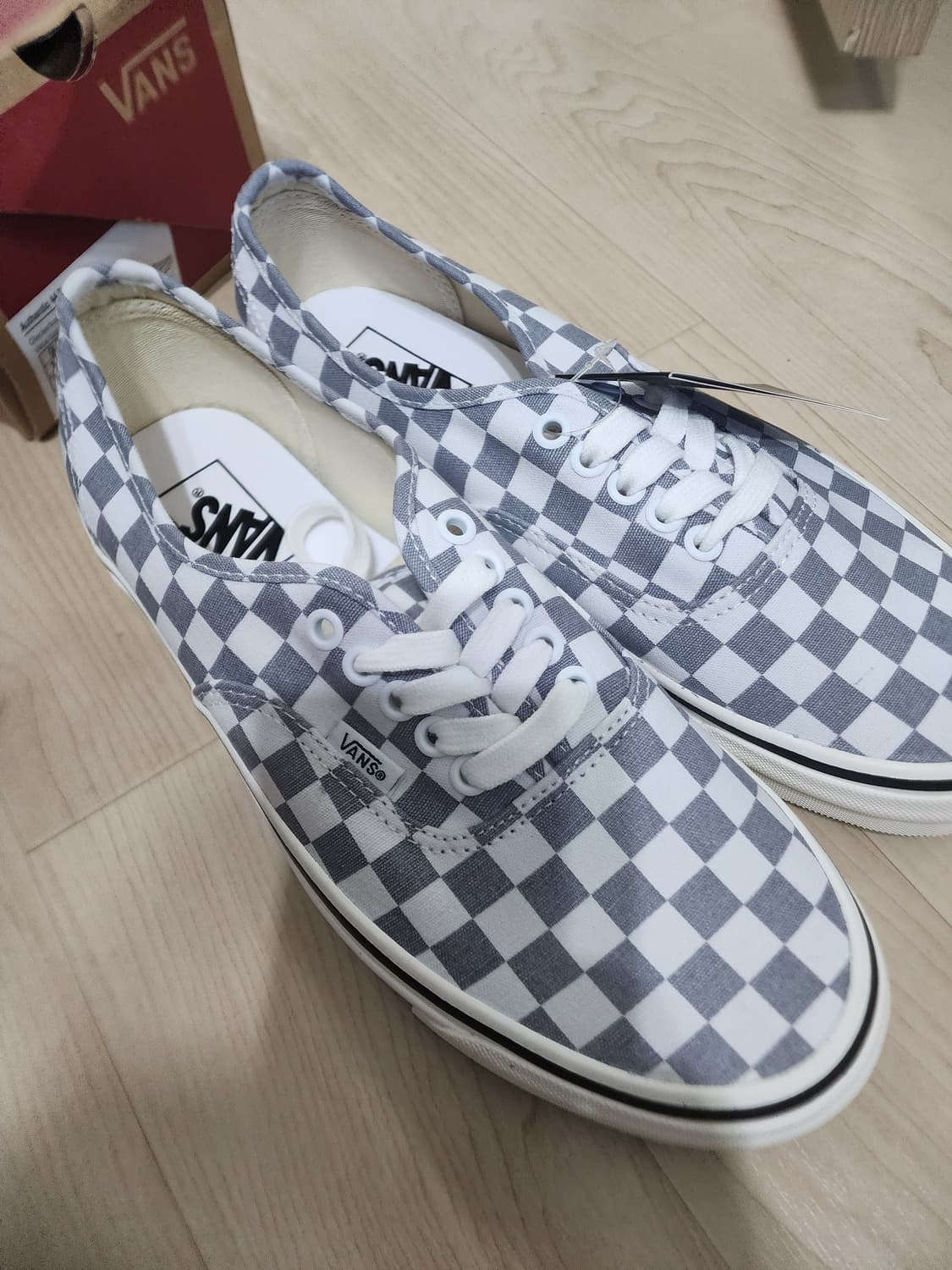 반스어센틱44dx체커보드270사이즈 상품이미지3