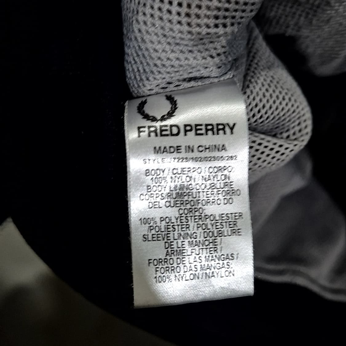 프레드페리 월계수 나일론 자켓 상품이미지6