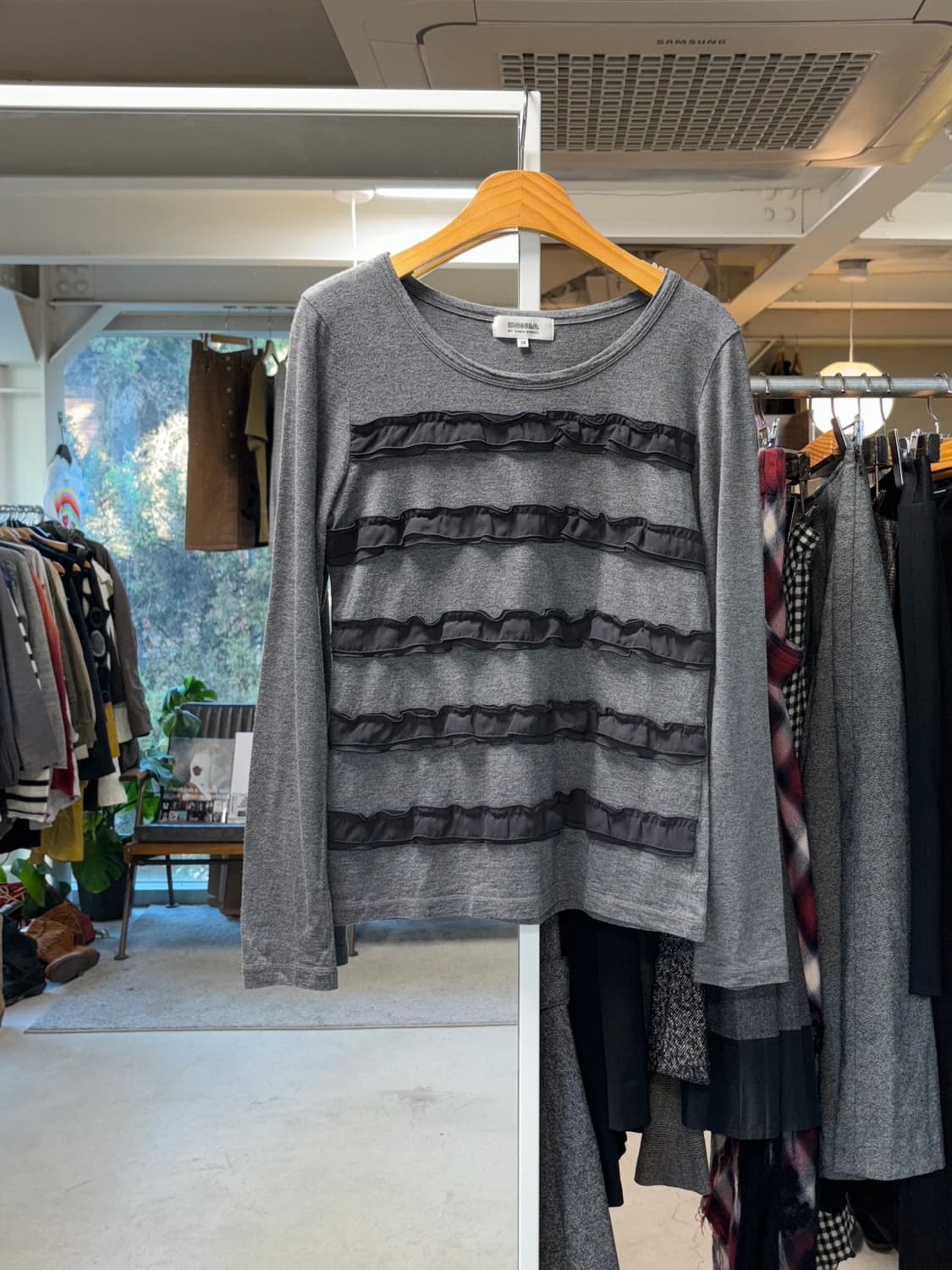 소니아 리키엘 프릴 롱슬리브 상품이미지1