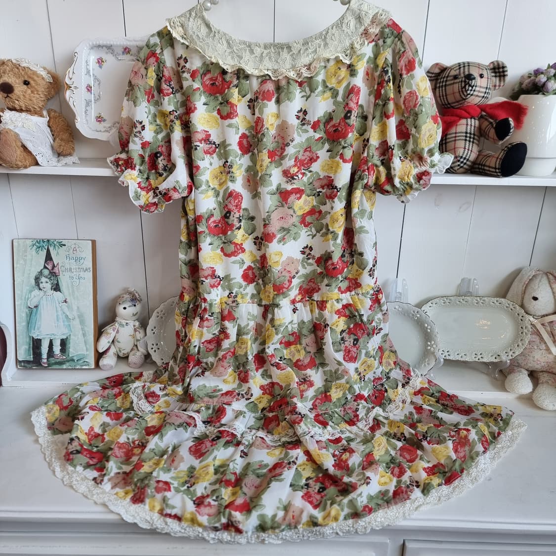 (axes femme(엑시즈팜)) 로맨틱 플라워 원피스 상품이미지7