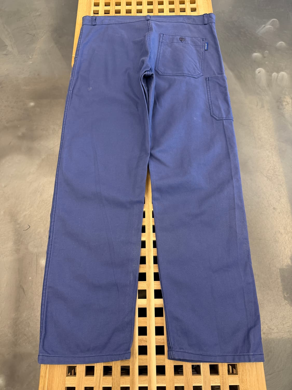 WASHED VINTAGE NAVY FRENCH WORK 프렌치워크팬츠 상품이미지2