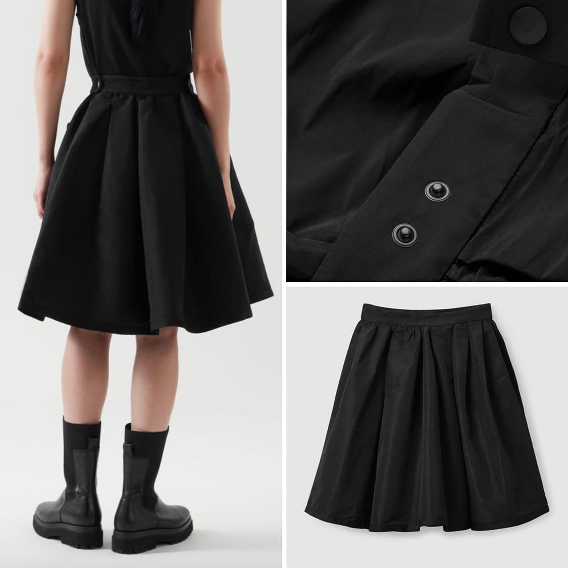 코스 COS 플리츠 벌룬 스커트 상품이미지2