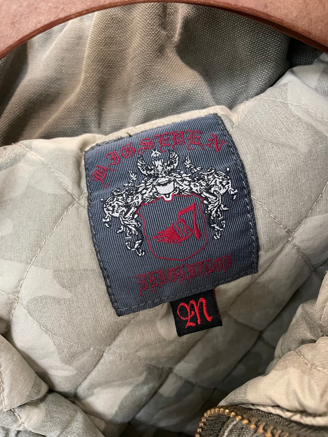 (M) 빅 세븐 락시크 펑크 히든 후드 베스트 상품이미지7