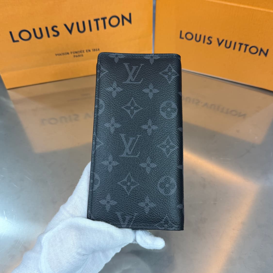 [리오브] 루이비통 이클립스 모노그램 브라짜 월릿 장지갑 상품이미지3