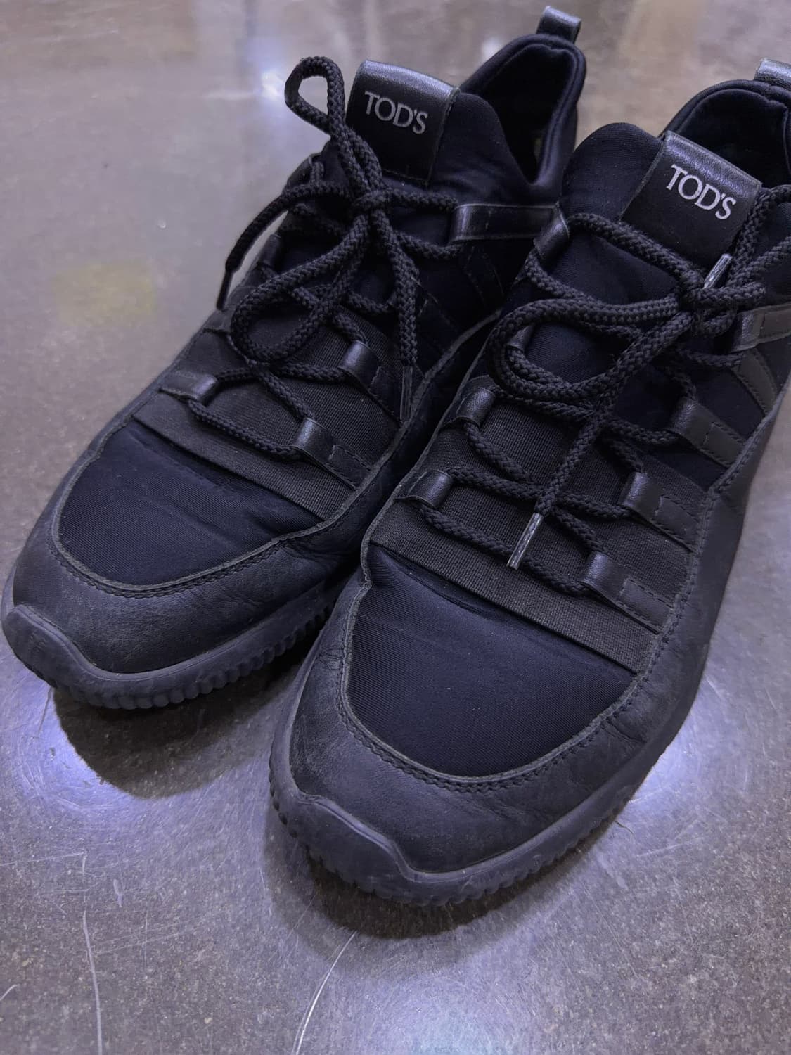 TOD'S 토즈 노코드 스니커즈 올 블랙 7 (260) 상품이미지3