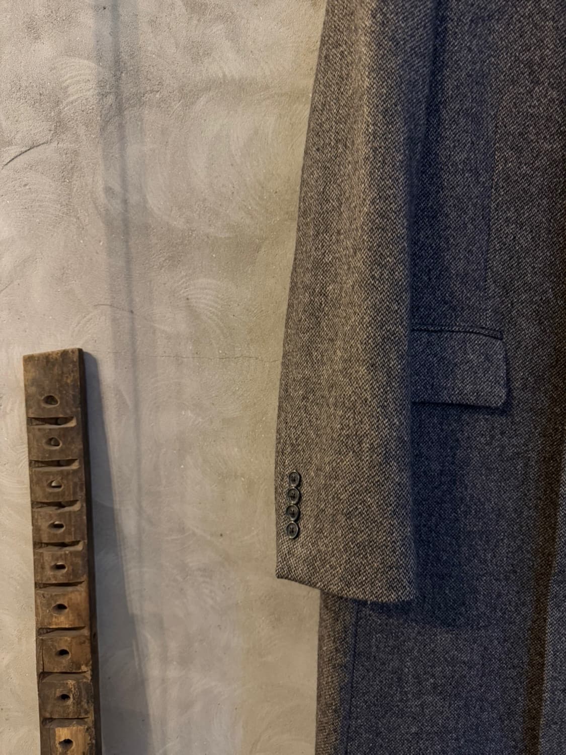 브룩스 브라더스 트위드 체스터필드 코트 105 상품이미지4