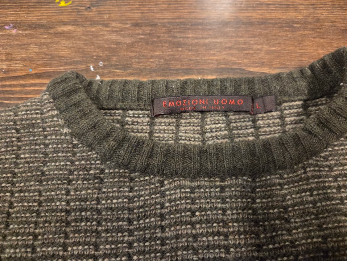 Emozioni uomo 이탈리아 메이드 니트 상품이미지2