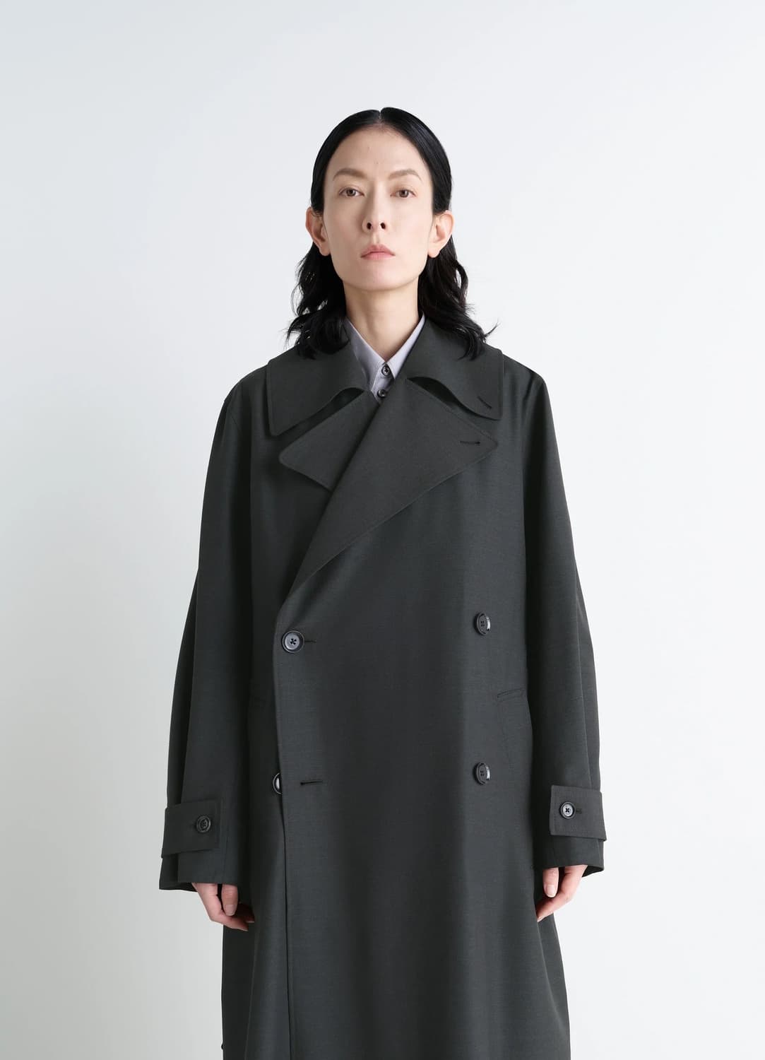 [32,34]르메르 25fw 트렌치 코트/Coal 상품이미지3