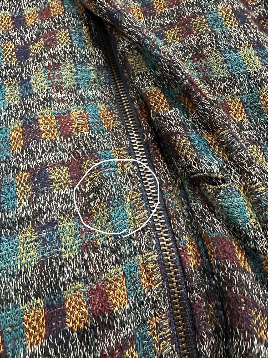 (M)미쏘니 스포츠 빈티치 패브릭 코트 상품이미지4