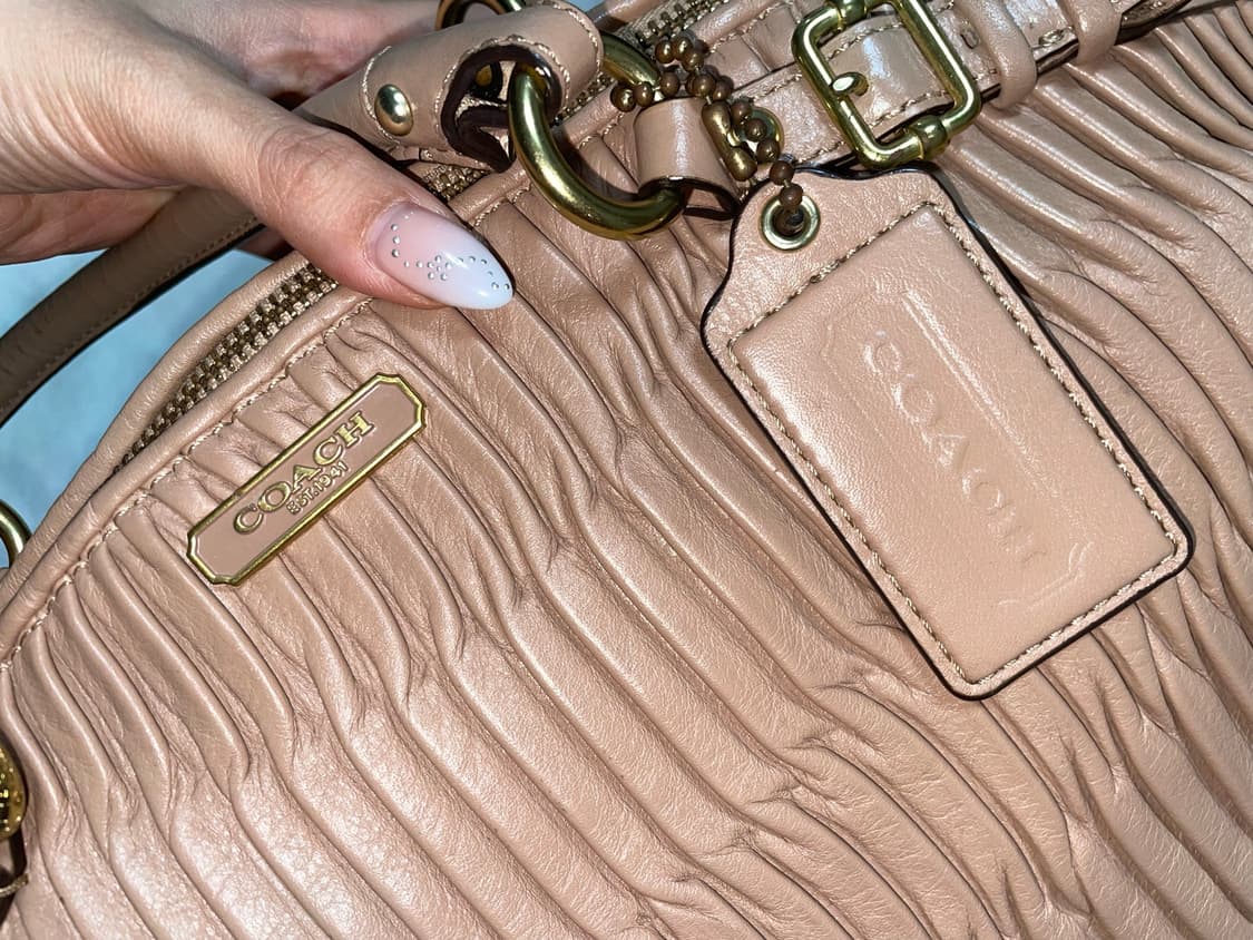 Coach madison gathered leather bag 상품이미지1