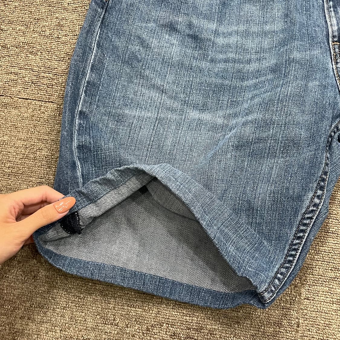 (40) Levi's 리바이스 569 리워크 데님 반바지 상품이미지7