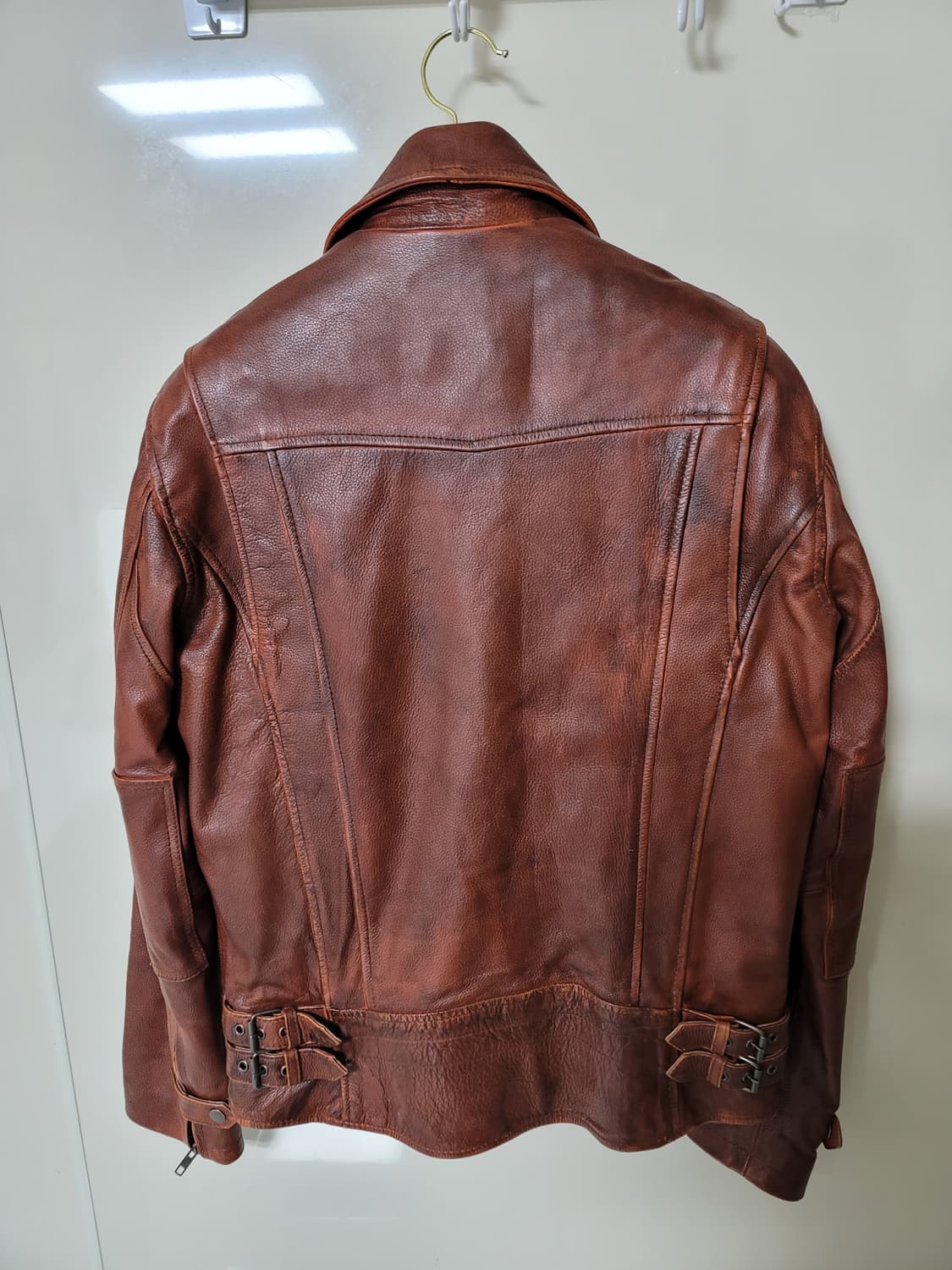 다이나믹레더 소가죽 베지터블 남성100정사이즈 상태굿
 상품이미지2