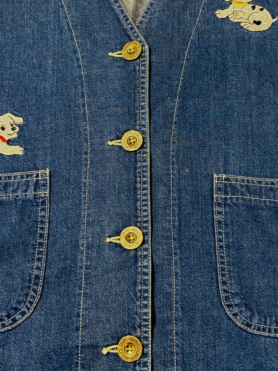 일제 빈티지 달마시안 베스트 상품이미지7