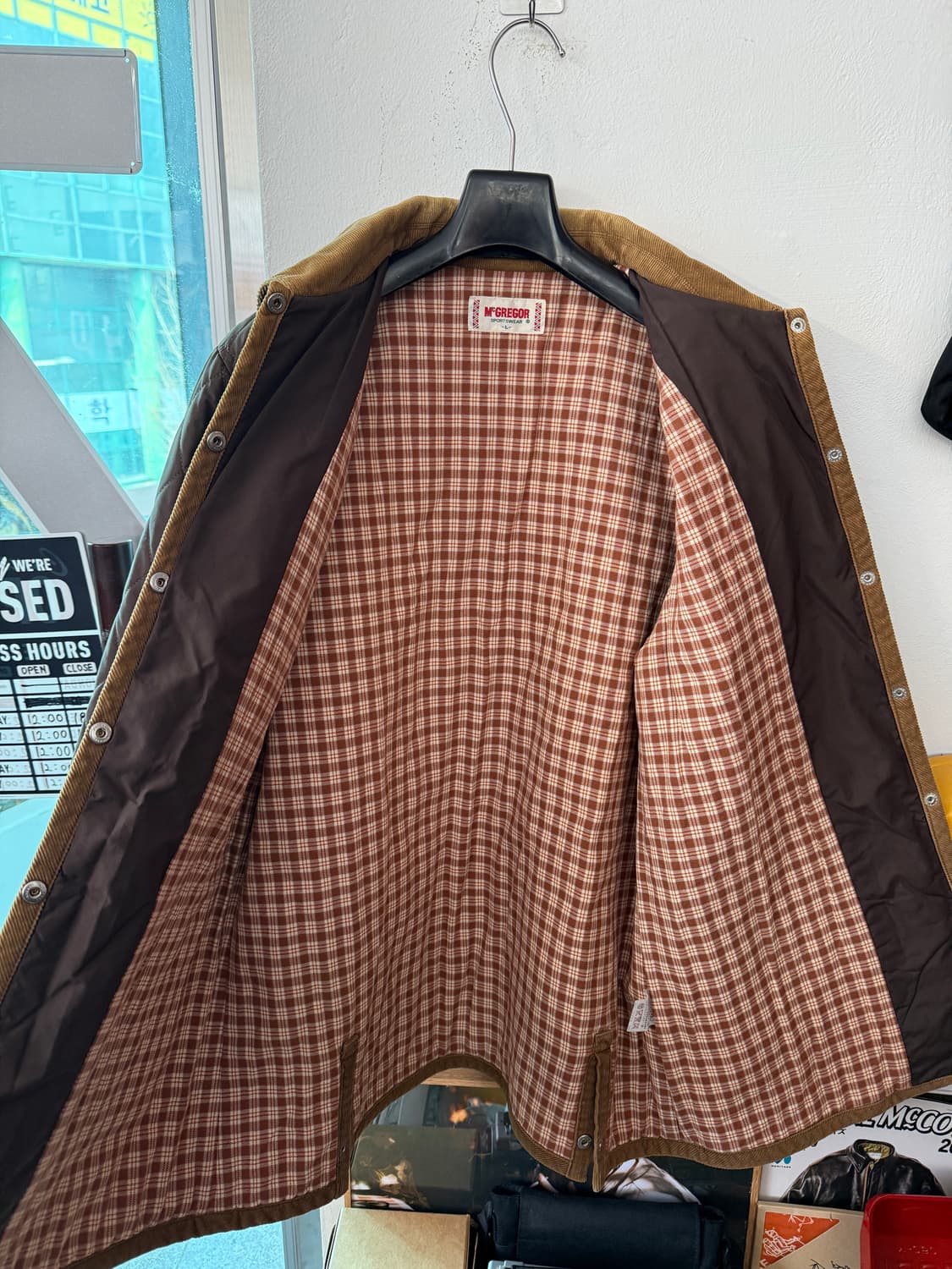 McGREGOR SPORTSWEAR 퀼팅 자켓 (L) 상품이미지4