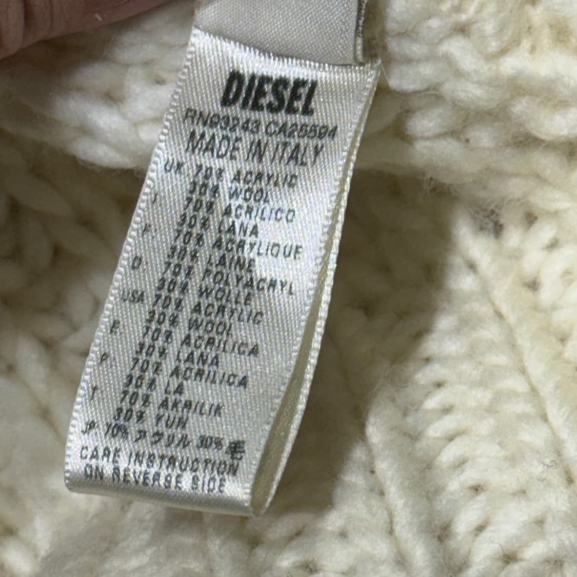 디젤 니트캡 비니 (old-8376) 상품이미지6