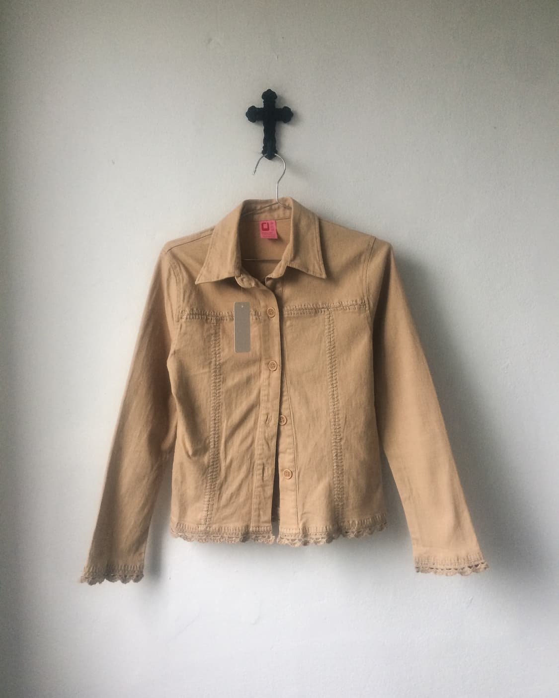 Crochet stitch point jacket 상품이미지2