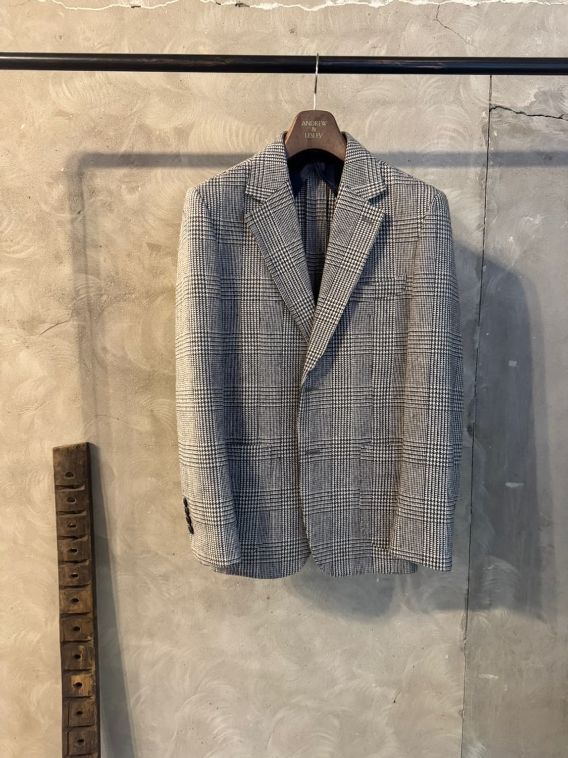 블랙브라운 트위드 자켓 100 상품이미지10