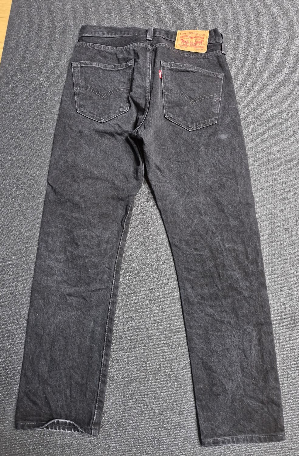 리바이스 501 CT 블랙진 W28 L32 상품이미지2