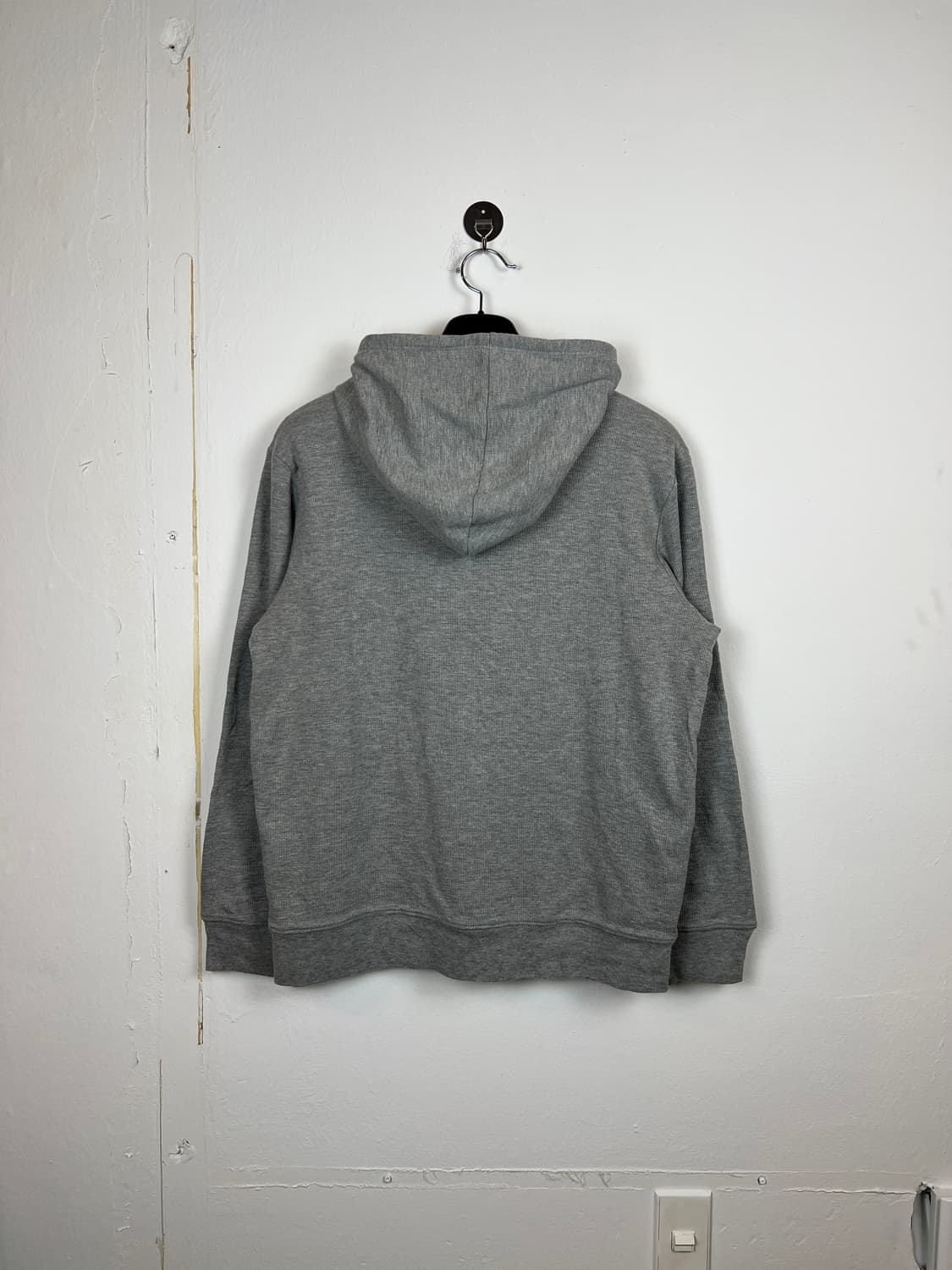 O127 글로벌워크 그레이 후드집업 XL 상품이미지2