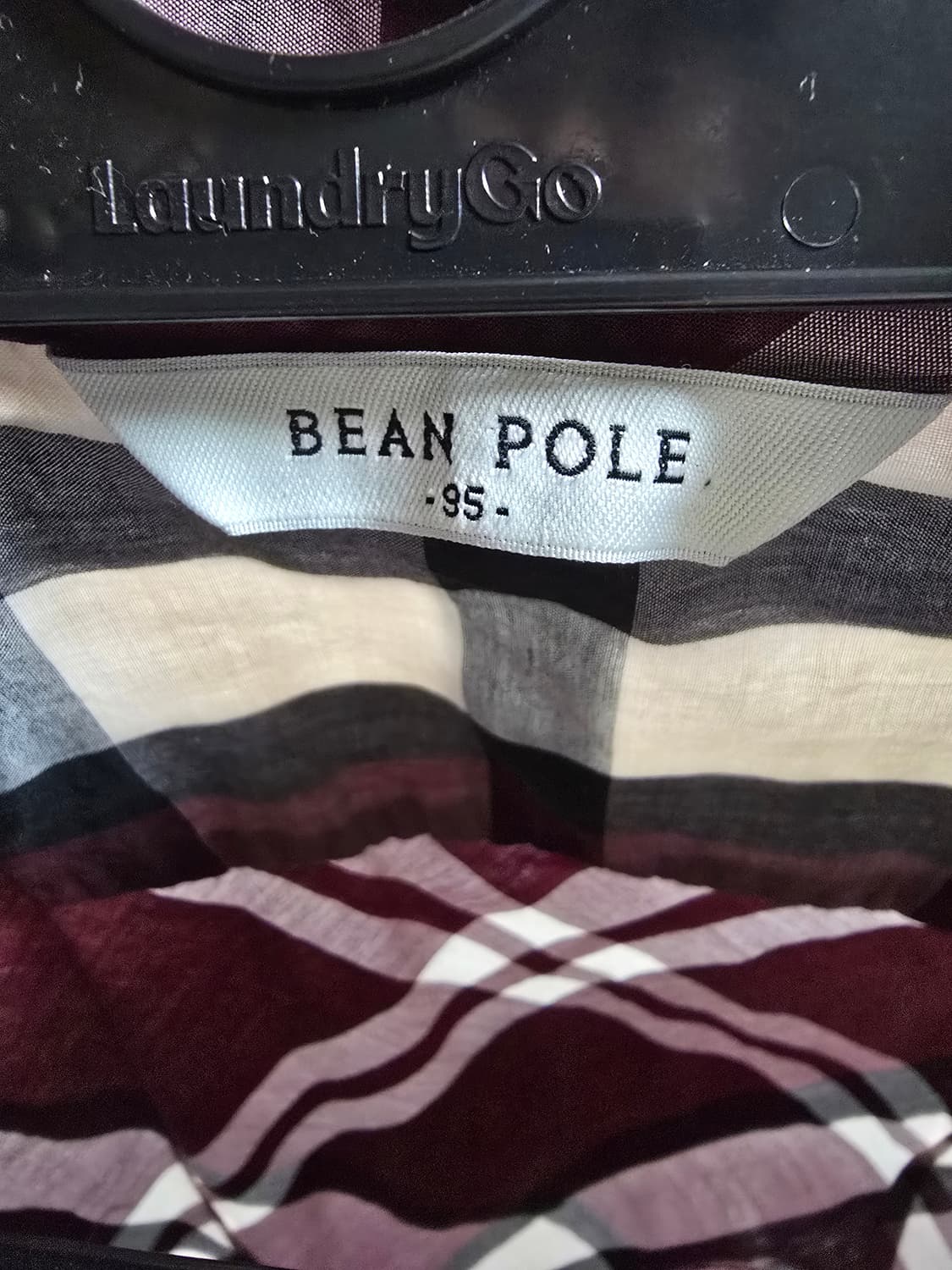 빈폴 체크 반팔 원피스 (1744) 상품이미지3