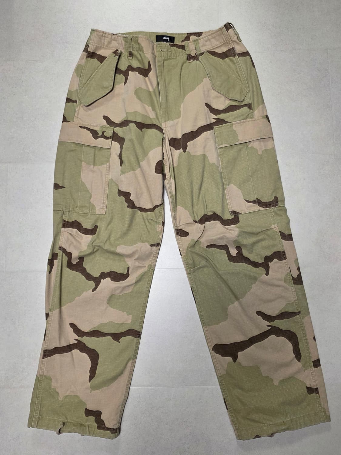 Stussy 스투시 립스탑 밀리터라 카고 팬츠 상품이미지1