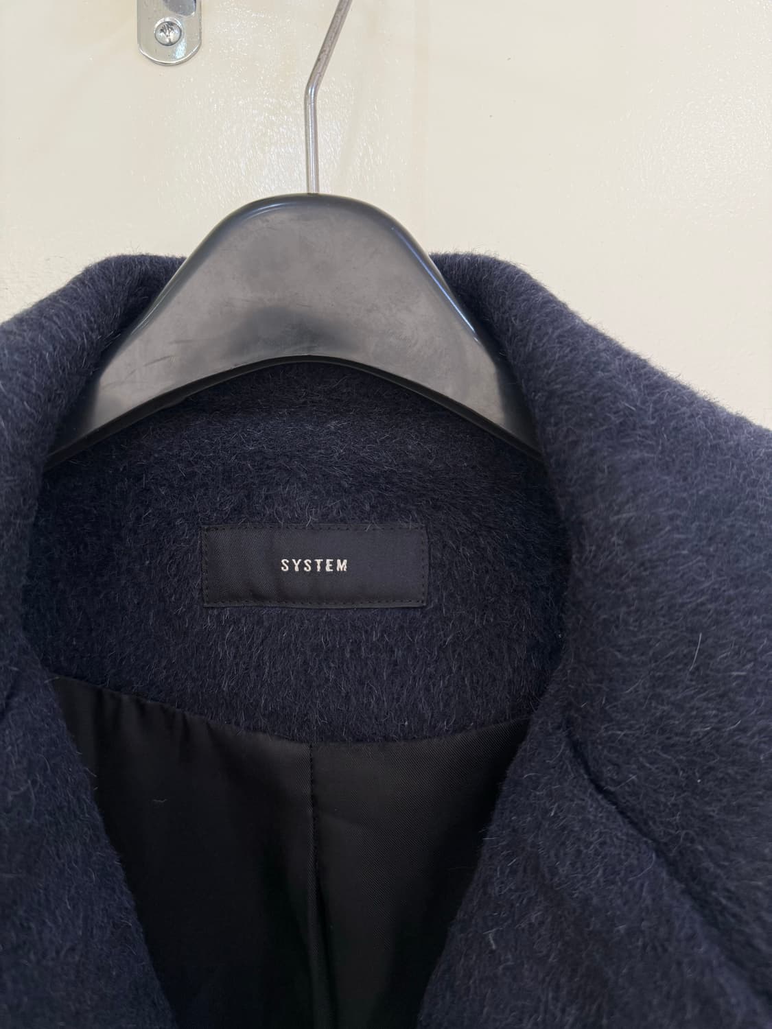 시스템 양모 100% 코트 정품 상품이미지4