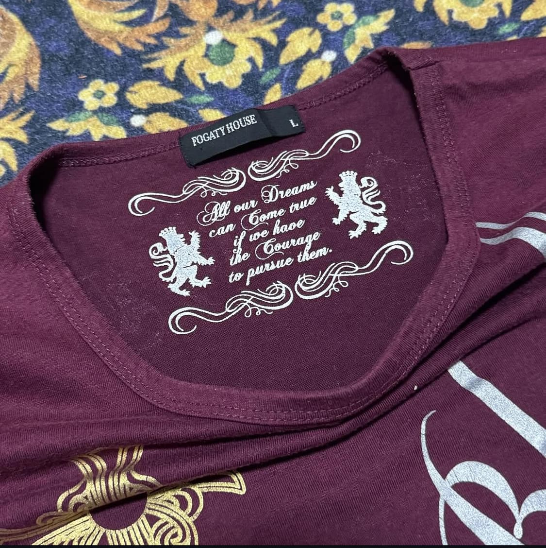 [재패니즈]Fogaty House Y2K Cross T-shirt 상품이미지5