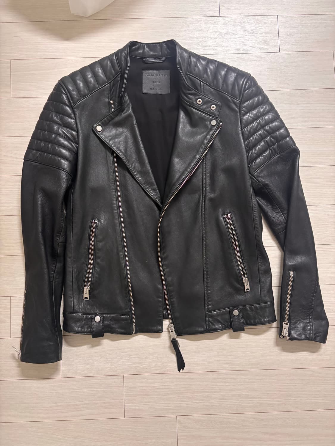 (Ssize) 올세인츠 재스퍼 양가죽 자켓 상품이미지1