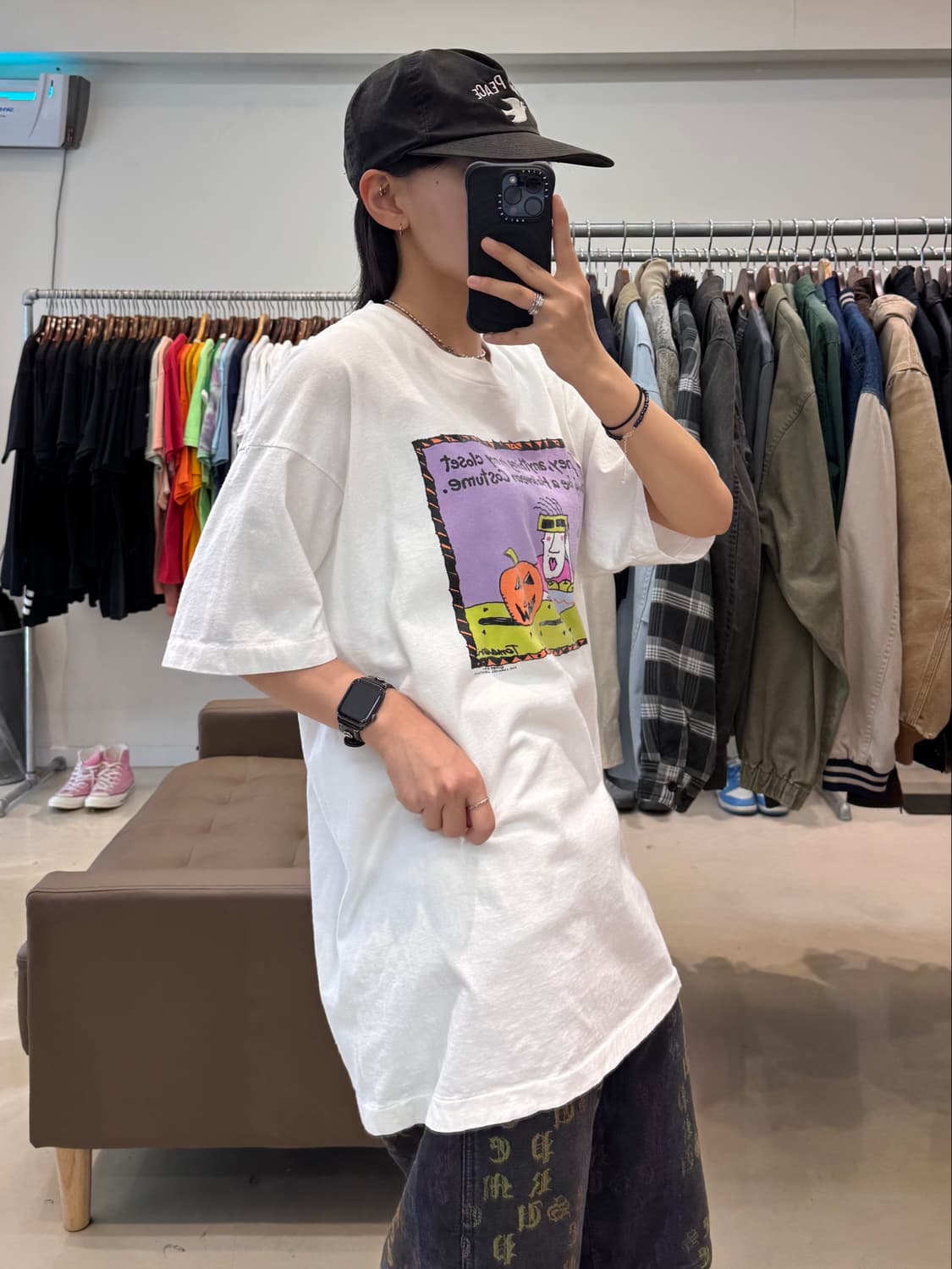프룻 오브 더 룸 빈티지 할로윈 티셔츠 상품이미지9