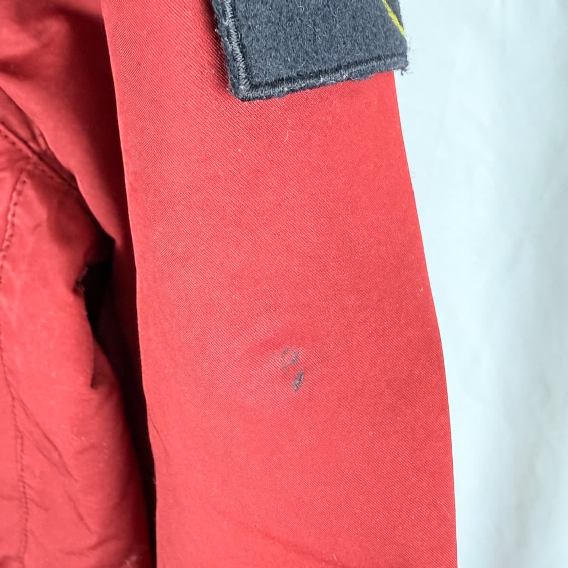 (L) 스톤아일랜드 DAVID TC 와펜 버튼업 코트 레드 상품이미지4