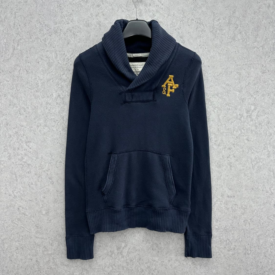 90 아베크롬비 y2k 남자 머슬핏 숄카라 맨투맨 상품이미지1