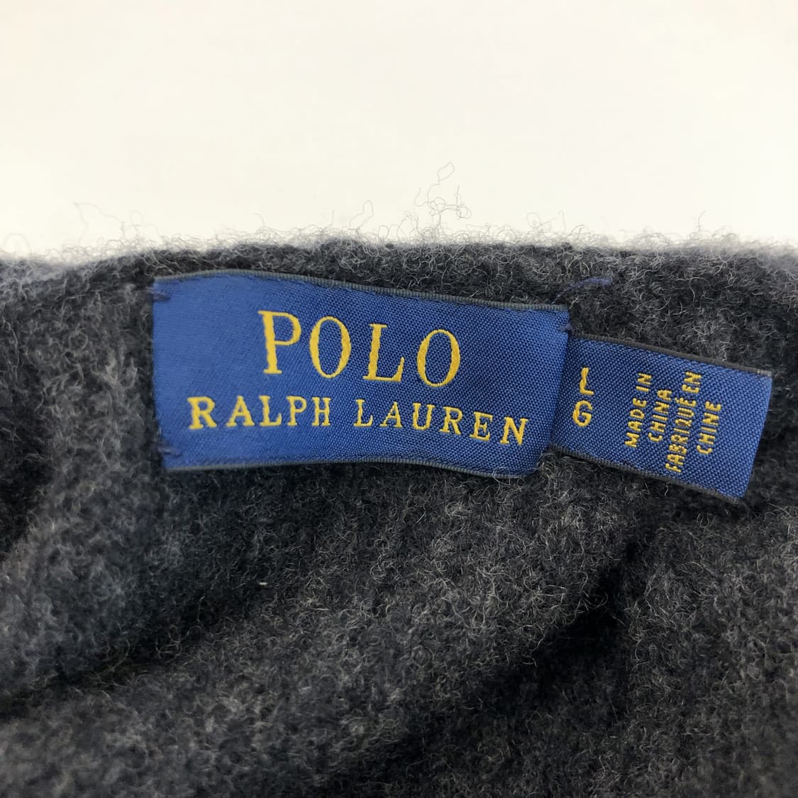 폴로 랄프로렌 메리노울 캐시미어 상위라인 오픈형가디건 L 상품이미지6