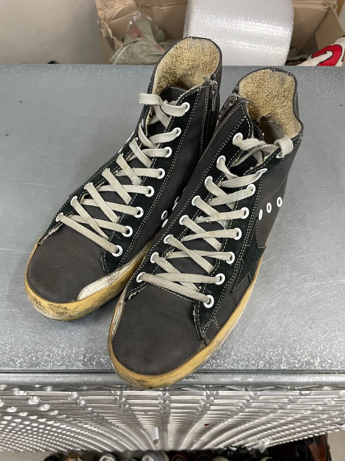 골든구스 프란시 하이탑 스니커즈 40 (gr-4111) 상품이미지2