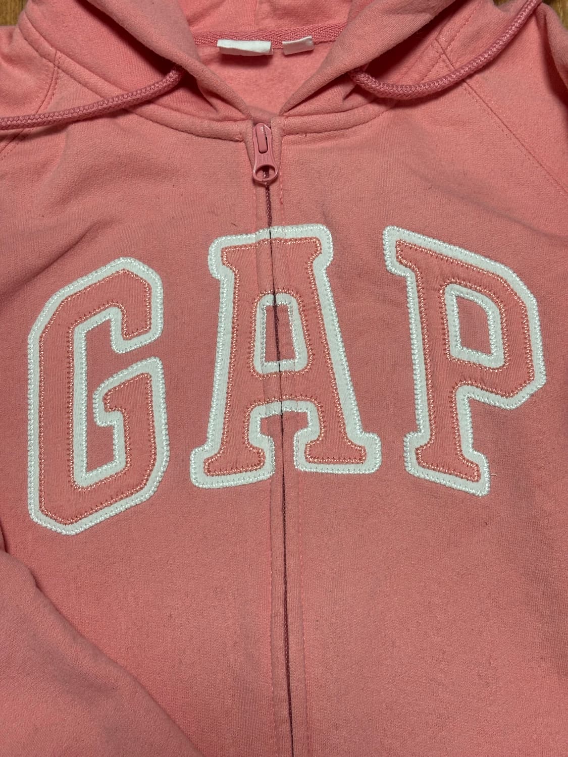 Gap 코랄 y2k후드집업 상품이미지4